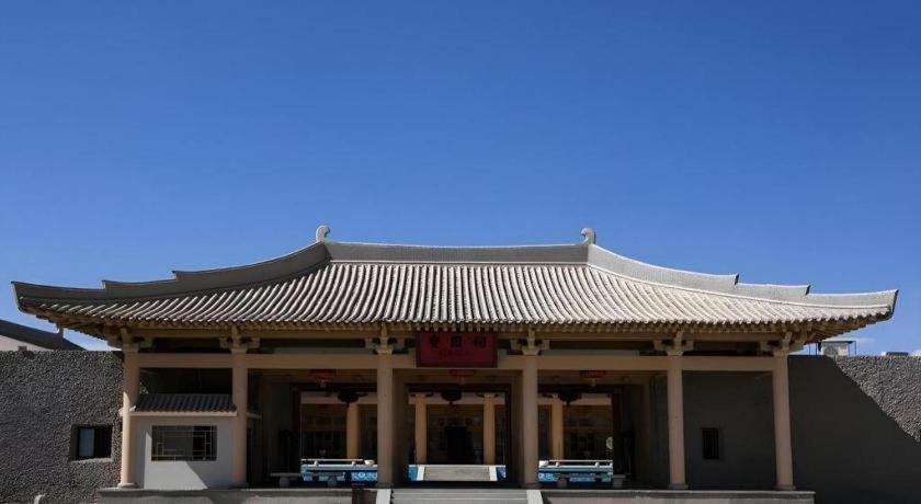 The Silk Road Dunhuang Hotel Exterior foto
